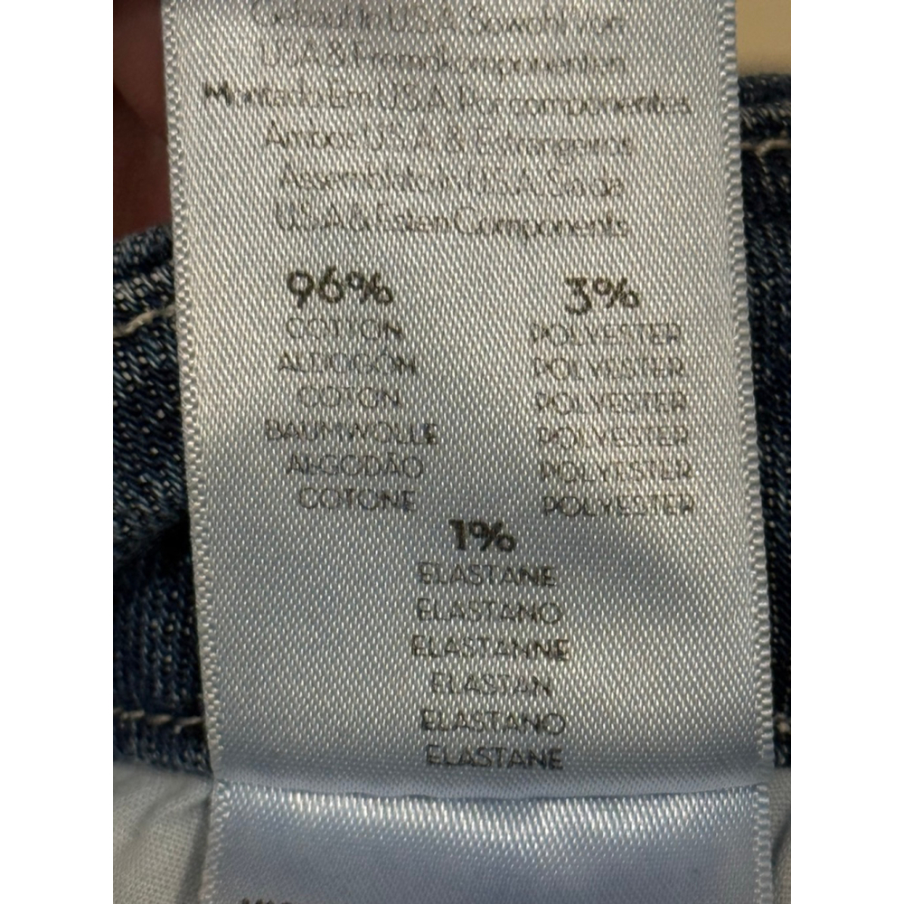 MOTHER Women’s The Looker Ankle Can’t Leave It Alone Wash Cropped Raw Hem 30 - Picture 11 of 12